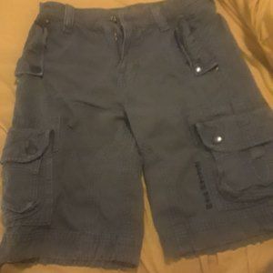 Men's Rock Revival 30w army sage green cargo short